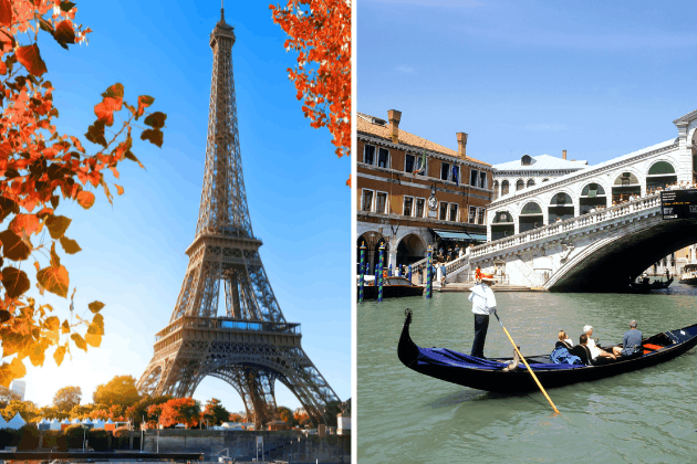 14 dias na Itália + Paris